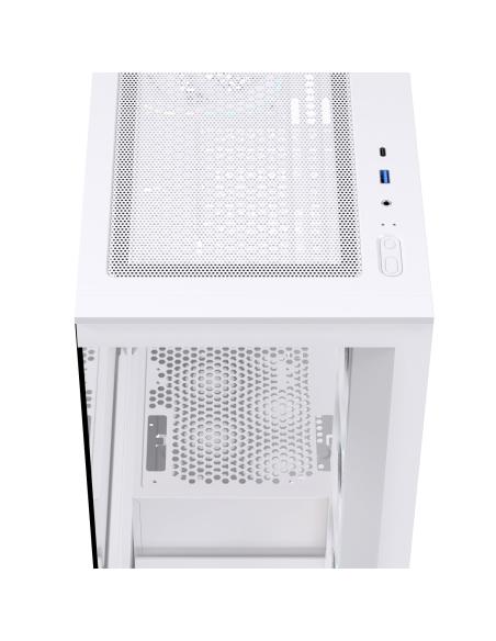CAJA ATX SEMITORRE EINAREX S700 RGB 4 FANS BLANCA EXCS-PR-700R-W
