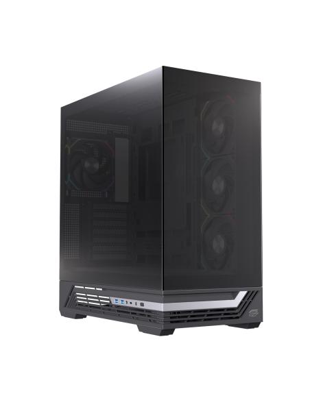 CAJA ATX SEMITORRE EINAREX S800 RGB 4 FANS NEGRA EXCS-PR-800R-B