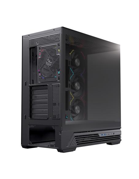 CAJA ATX SEMITORRE EINAREX S800 RGB 4 FANS NEGRA EXCS-PR-800R-B