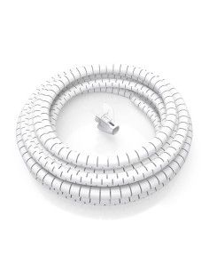 ORGANIZADOR CABLE AISENS EN ESPIRAL 25MM BLANCO 3.0M