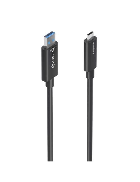 CABLE AISENS USB3.2 GEN2X1 10GBPS AOC DATOS USB-A M-USB-C M 25M