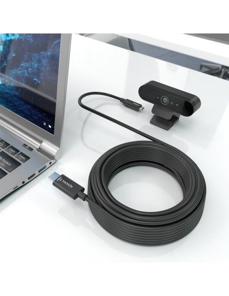 CABLE AISENS USB3.2 GEN2X1 10GBPS AOC DATOS USB-A M-USB-C M 40M