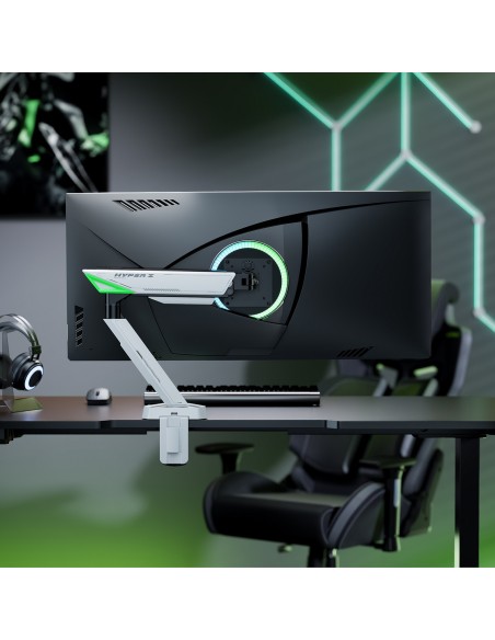 SOPORTE AISENS MESA GAMING CONTRAPESO MONITOR (3 PIV 1 BRAZO) 17-49