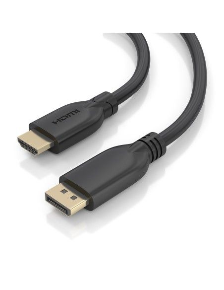 CABLE CONVERSOR AISENS DISPLAYPORT M A HDMI M 4K@60HZ NEGRO 5.0M