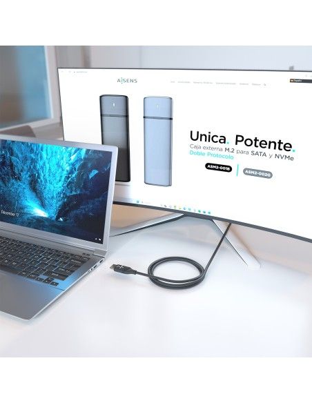 CABLE HDMI AISENS V2.0 OPTICO ACTIVO AOC 4K60HZ 18GBPS A M-A M 15M NEGRO