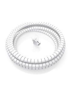 ORGANIZADOR CABLE AISENS EN ESPIRAL 25MM BLANCO 1.0M