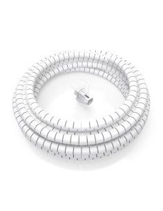 ORGANIZADOR CABLE AISENS EN ESPIRAL 25MM BLANCO 2.0M
