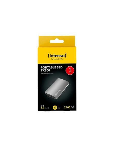 Disco duro externo solido ssd intenso tx800 1tb usb tipo c