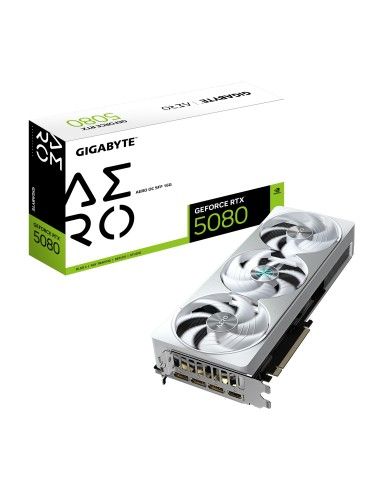 TARJETA GRAFICA GIGABYTE RTX 5080 AERO OC SFF 16G