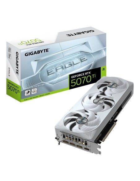 TARJETA GRA?FICA GIGABYTE  RTX 5070TI EAGLE OC ICE SFF 16GB