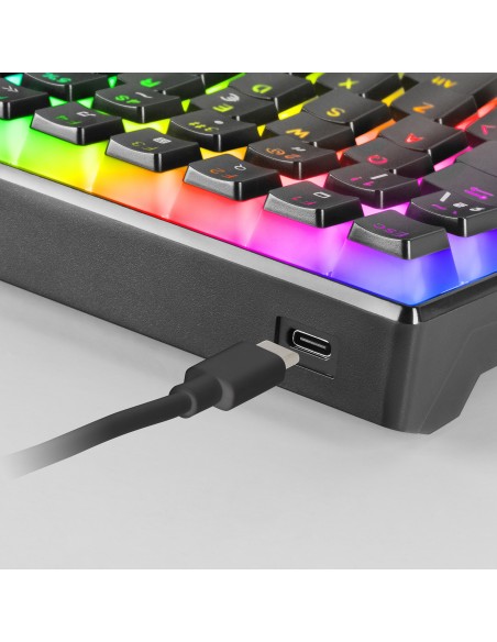 Mars Gaming MKULTRA Mecánico Negro RGB