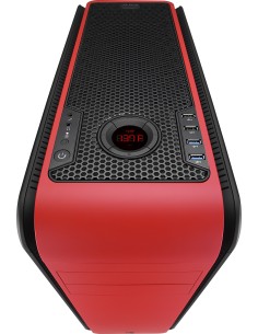Aerocool DS200 Negro, Rojo