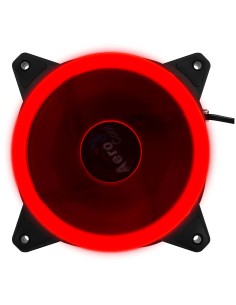 Aerocool Rev Red Carcasa del ordenador Ventilador