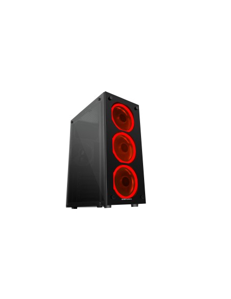 Mars Gaming MCGRGB carcasa de ordenador Midi Tower Negro