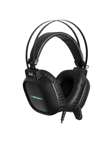 Mars Gaming MH218 auricular y casco Auriculares Diadema Conector de 3,5 mm Negro