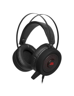 Mars Gaming MH318 auricular y casco Auriculares Diadema Negro