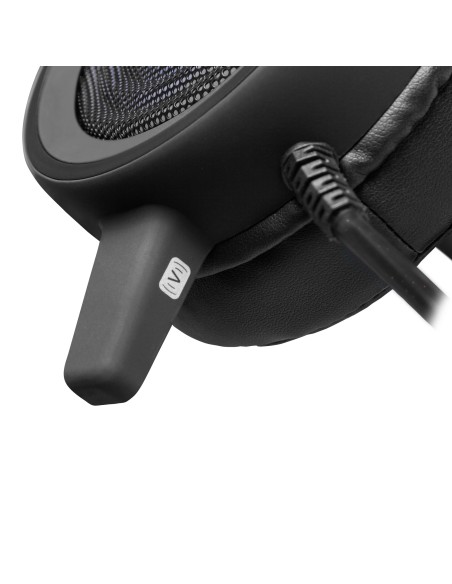 Mars Gaming MH318 auricular y casco Auriculares Diadema Negro