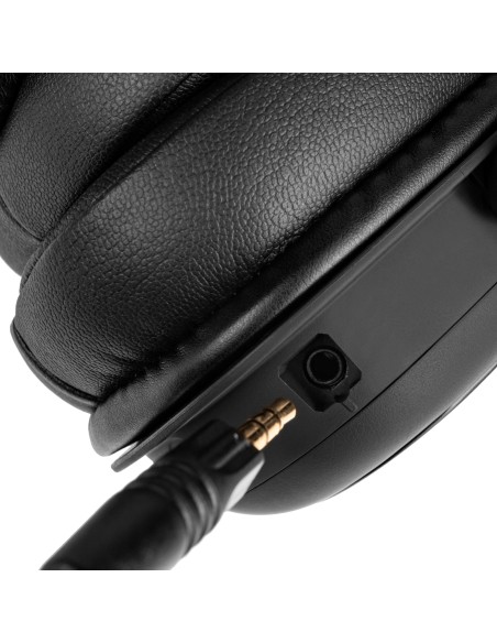 Mars Gaming MH5 auricular y casco Auriculares Diadema Conector de 3,5 mm USB tipo A Negro, Rojo