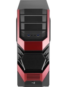 Aerocool Cyclops Advance Midi Tower Negro, Rojo