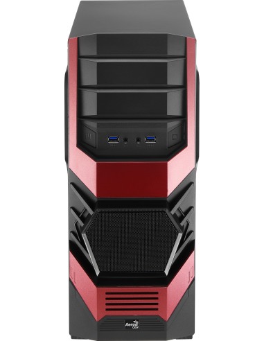 Aerocool Cyclops Advance Midi Tower Negro, Rojo