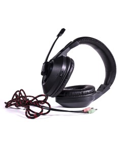 Mars Gaming MH217 auricular y casco Auriculares Diadema Conector de 3,5 mm Negro, Rojo