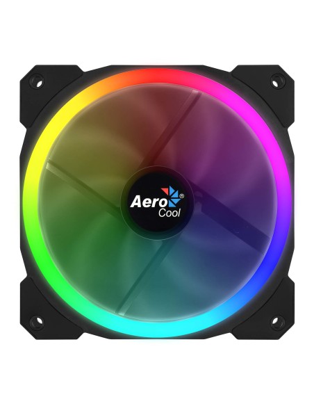 Aerocool Orbit Carcasa del ordenador Ventilador 12 cm Negro