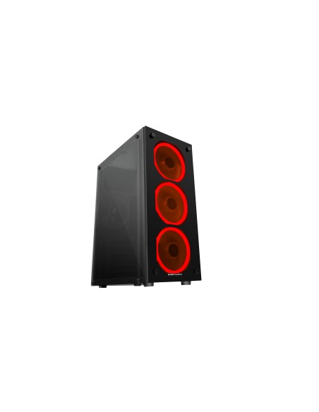 Mars Gaming MCG RED Midi Tower Negro