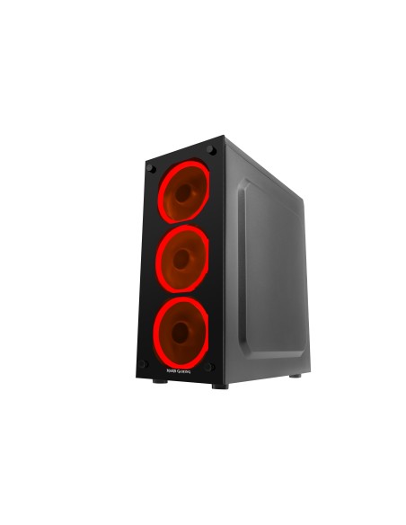 Mars Gaming MCG RED Midi Tower Negro