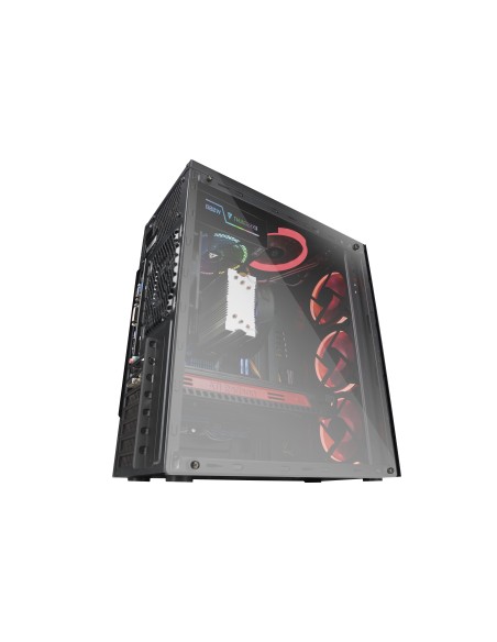 Mars Gaming MCG RED Midi Tower Negro