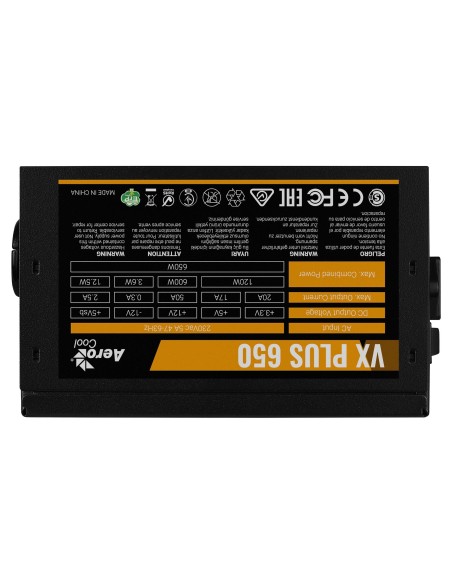 Aerocool VX Plus 650 650W ATX Negra