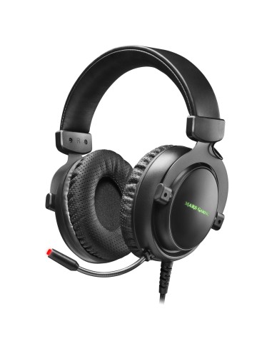 Mars Gaming MH4X auricular y casco Auriculares Diadema Negro, Gris