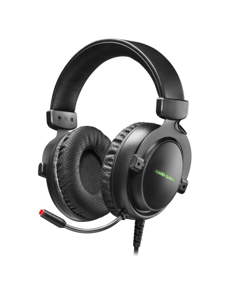 Mars Gaming MH4X auricular y casco Auriculares Diadema Negro, Gris