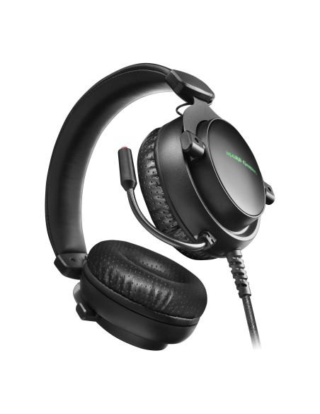 Mars Gaming MH4X auricular y casco Auriculares Diadema Negro, Gris