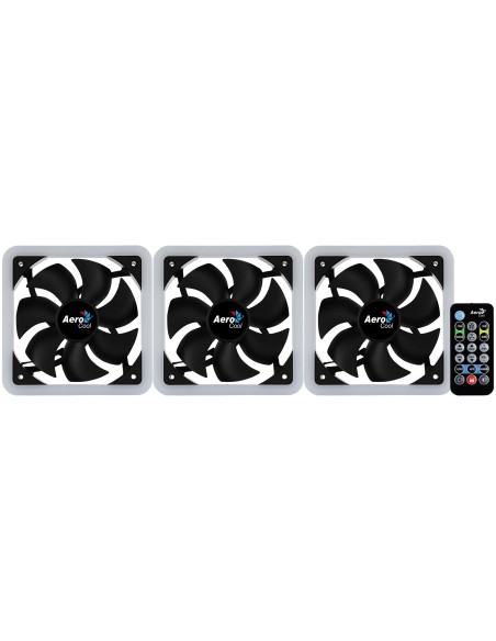 Aerocool Edge 14 Pro Carcasa del ordenador Ventilador 14 cm Negro
