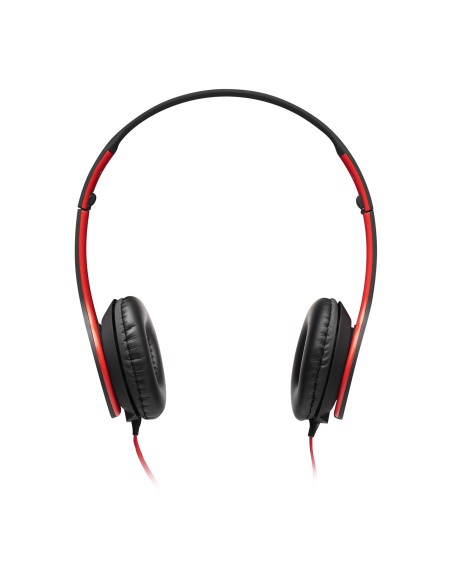 Mars Gaming MHCX auricular y casco Auriculares Diadema Conector de 3,5 mm Negro, Rojo