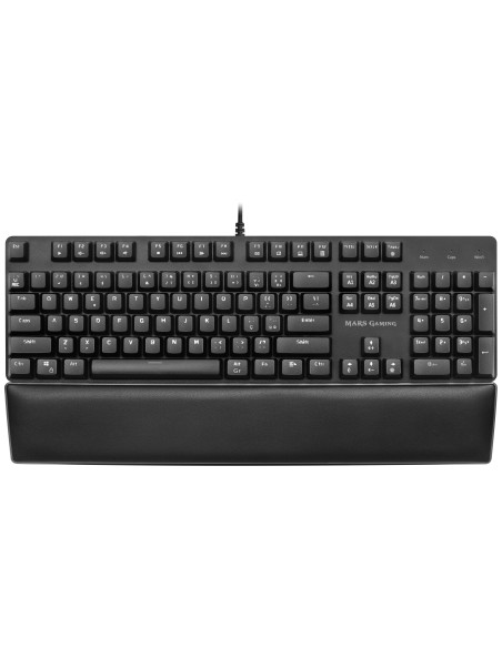 Mars Gaming MK5BRPT teclado USB Portugués, Inglés de EE. UU. Negro