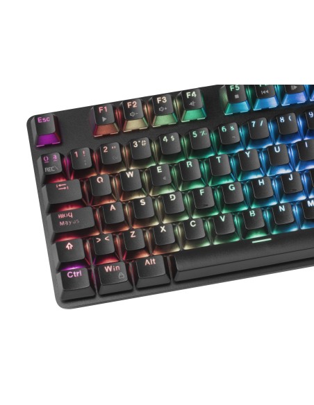 Mars Gaming MK5BRPT teclado USB Portugués, Inglés de EE. UU. Negro