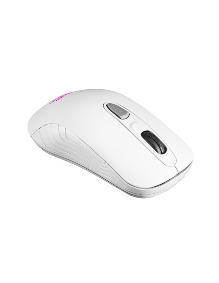 Mars Gaming MMW2W Inalámbrico 3200DPI Blanco