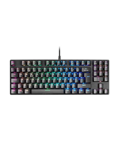 Mars Gaming MKREVO PRO teclado USB Portugués Negro