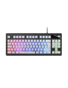 Mars Gaming MKAXWPT Mecánico Portugués Blanco RGB