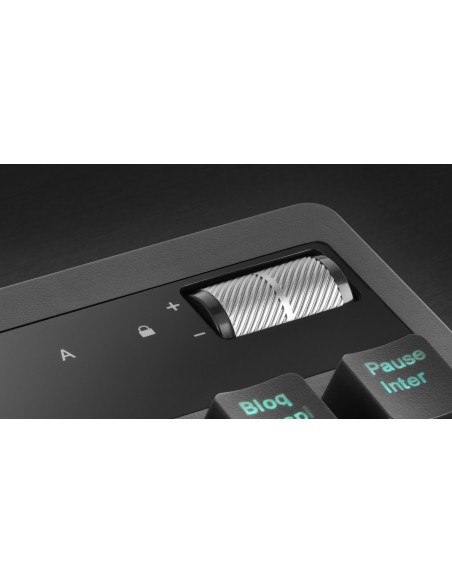 Mars Gaming MKAXWPT Mecánico Portugués Blanco RGB