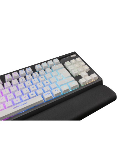 Mars Gaming MKAXWFR teclado USB Francés Negro, Blanco