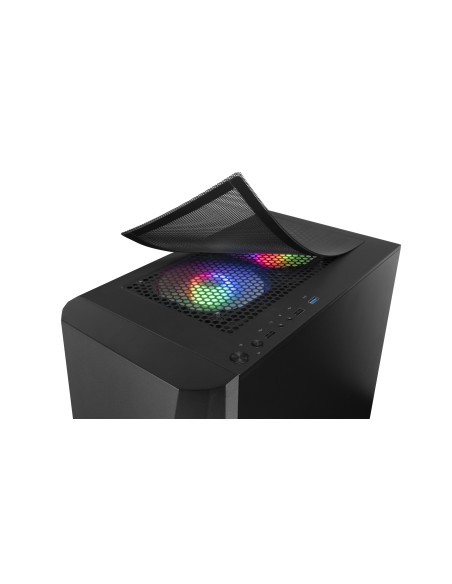Mars Gaming MCONE Carcasa de Ordenador Ventiladores FRGB Negro