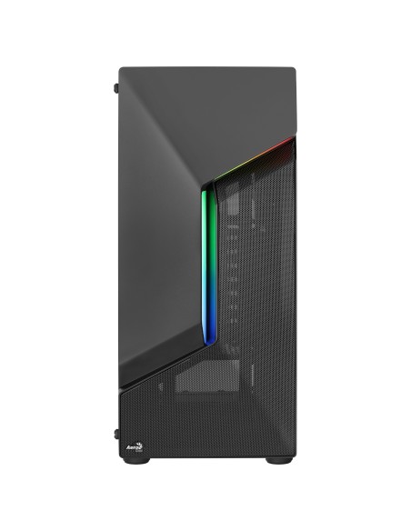 Aerocool SCAPEBK V1 RGB LED ATX Crista Templado Negra