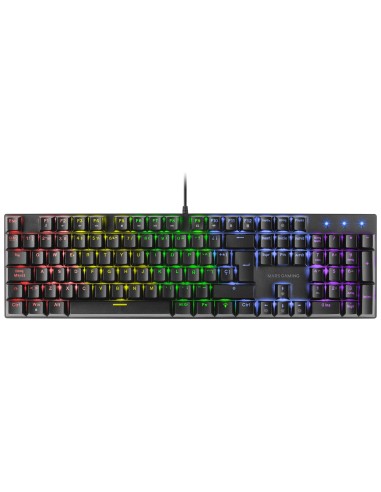 Mars Gaming MK422 Mecánico Negro RGB