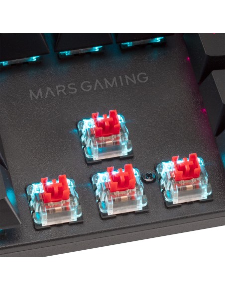 Mars Gaming MK422 Mecánico Negro RGB