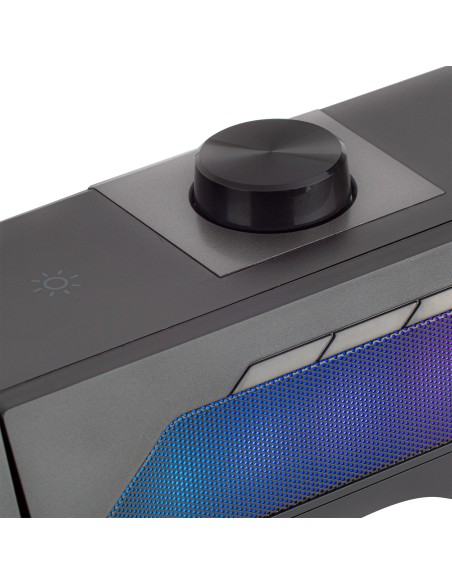 MARS GAMING Altav. MSDUO 2.0 15W Usb jack bt Black