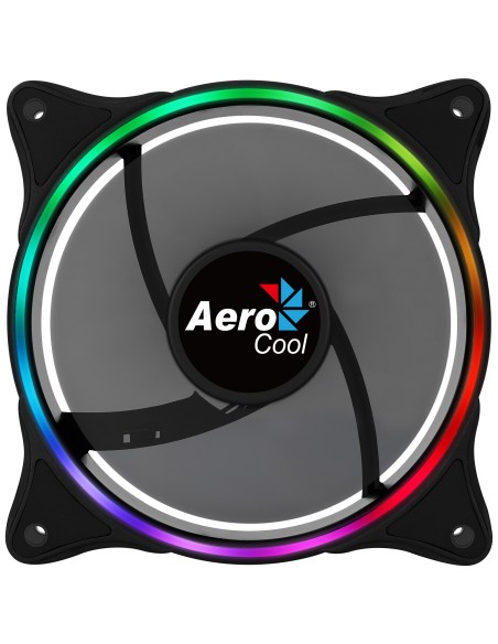 Aerocool Eclipse 12 Carcasa del ordenador Enfriador 12 cm Negro