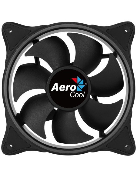 Aerocool Eclipse 12 Carcasa del ordenador Enfriador 12 cm Negro