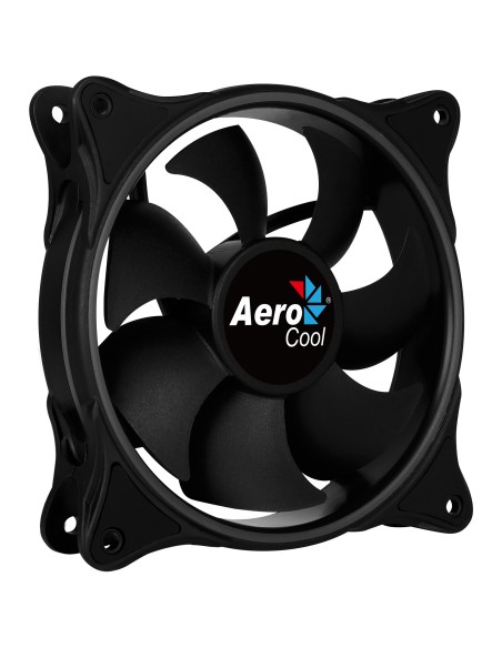 Aerocool Eclipse 12 Carcasa del ordenador Enfriador 12 cm Negro